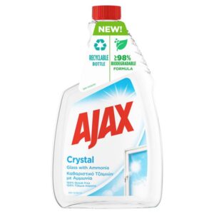 AJAX ΤΖΑΜΙΩΝ ΑΝΤ/ΤΙΚΟ 750ml CRYSTAL (ΔΙΑΦΑΝΟ) *