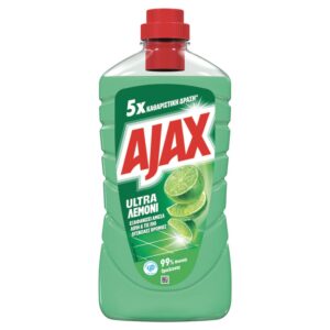 AJAX ΥΓΡΟ ΚΑΘΑΡΙΣΤΙΚΟ 1lt ULTRA LEMON (ΠΡΑΣΙΝΟ) *