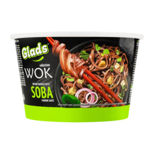 GLADS INSTANT NOODLES PREMIUM 95GR WOK SOBA (ΣΕ ΜΠΩΛ ΣΕΡΒΙΡΙΣΜΑΤΟΣ) *