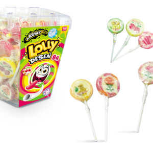 JOHNY BEE JOLLY DESEN ΓΛΕΙΦΙΤΖΟΥΡΙ ΜΕ ΣΧΕΔΙΑ DISPLAY 100ΤΕΜ *