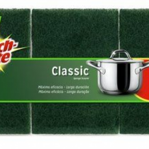 SCOTCH BRITE SCRUB PAD (ΠΡΑΣΙΝΟ ΦΛΑΤ) 2+1 ΔΩΡ0 *