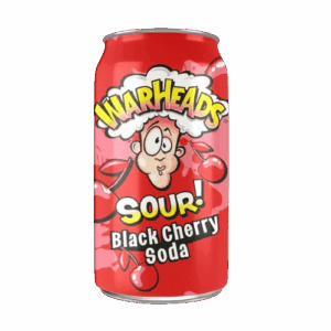 WARHEADS BLACK CHERRY SODA 330ml *