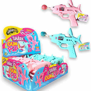JOHNY BEE GUN POP SHARK ΓΛΕΙΦΙΤΖΟΥΡΙ-ΠΑΙΧΝΙΔΙ DISPLAY 12ΤΕΜ *
