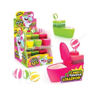 JOHNY BEE SOUR POTTY GEL ΓΛΕΙΦΙΤΖΟΥΡΙ-ΠΑΙΧΝΙΔΙ DISPLAY 12ΤΕΜ *