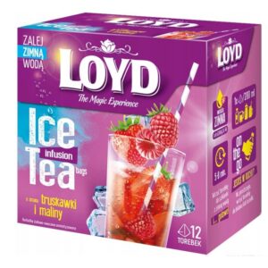 LOYD ΦΑΚΕΛΑΚΙΑ ΓΙΑ ΚΡΥΟ ΤΣΑΙ 12ΤΕΜ 30GR STRAWBERRY&RASBERRY *