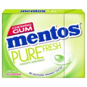 MENTOS ΤΖΙΧΛΕΣ PURE FRESH LIME MINT 30GR *