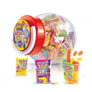 JOHNY BEE DR LAB MINI CANDY ΚΑΡΑΜΕΛΑΚΙΑ ΜΕ ΦΡΟΥΤΑ DISPLAY 70ΤΕΜ *