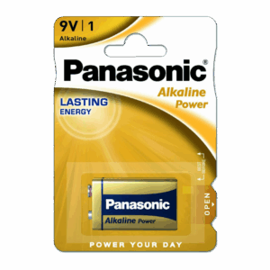 PANASONIC ΑΛΚΑΛΙΚΗ ΜΠΑΤΑΡΙΑ 6LR61APB/1BP 9V TEM 1 *