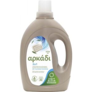ΑΡΚΑΔΙ ΥΓΡΟ ΠΛΥΝΤΗΡΙΟΥ+ΜΑΛΛΑΚΤΙΚΟ 2ΣΕ1 1,45lt, 32μεζ. *