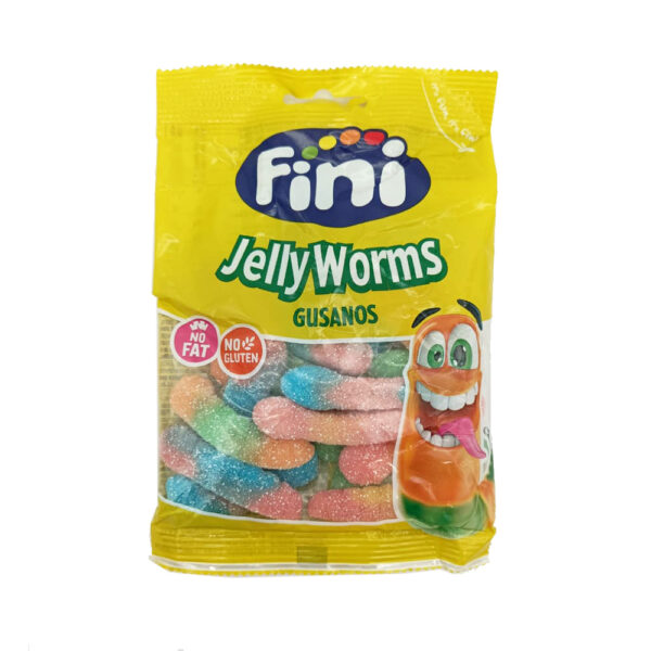FINI ΖΑΧΑΡΩΤΑ JELLY WORMS 90GR ΕΛ * - Image 1