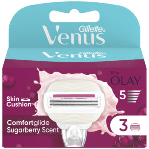 Venus Spa Ανταλλακτικές Κεφαλές με Λεπίδες Λιπαντική Ταινία 3τμχ