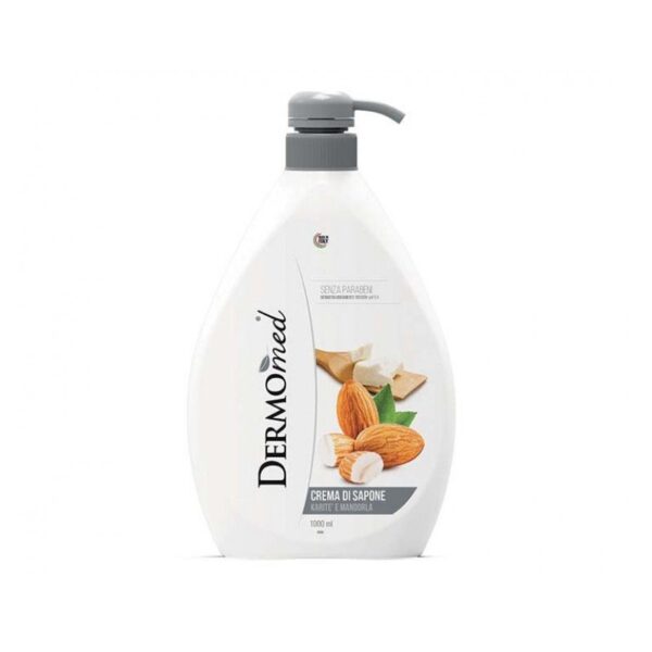 DERMOMED ΚΡΕΜΟΣΑΠΟΥΝΟ 1000ml KARITE E MANDORLA * - Image 1
