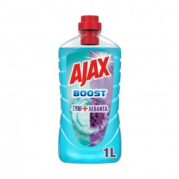 AJAX ΥΓΡΟ ΚΑΘΑΡΙΣΤΙΚΟ 1lt BOOST ΞΥΔΙ+ΛΕΒΑΝΤΑ (ΓΑΛΑΖΙΟ) * - Image 1