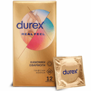 DUREX 12τεμ REAL FEEL (ΚΑΝΟΝΙΚΗ ΕΦΑΡΜΟΓΗ) *