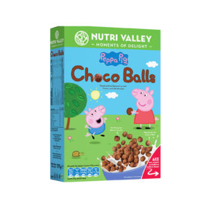 NUTRI VALLEY ΔΗΜΗΤΡΙΑΚΑ 375gr CHOCO BALLS PEPPA PIG *