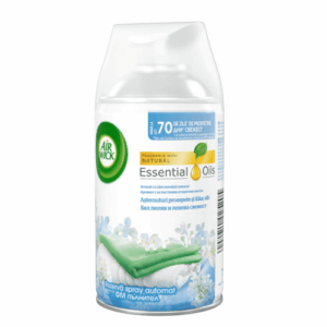AIR WICK ΑΝΤΑΛΛΑΚΤΙΚΟ 250ml ESSENTIAL OILS COOL LINEN (ΑΣΠΡΟ) *