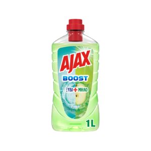 AJAX ΥΓΡΟ ΚΑΘΑΡΙΣΤΙΚΟ 1lt BOOST ΜΗΛΟ+ΞΥΔΙ (ΛΑΧΑΝΙ) *
