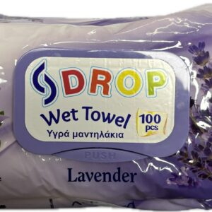 DROP ΜΩΡΟΜΑΝΤΗΛΑ 100PCS ΛΕΒΑΝΤΑ (ΜΕ ΚΑΠΑΚΙ) *
