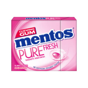 MENTOS ΤΖΙΧΛΕΣ PURE FRESH BUBBLEGUM 30GR *