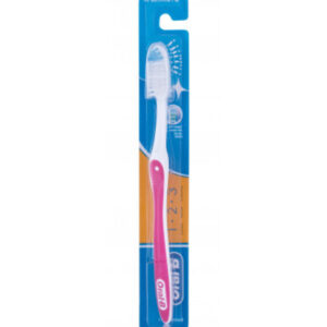 ORAL B ΟΔΟΝΤΟΒΟΥΡΤΣΑ 1 2 3 MEDIUM ΣΕ ΚΑΡΤΕΛΑ *