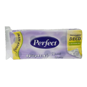 3ALFA PERFECT ΧΑΡΤΙ ΥΓΕΙΑΣ 90GR 3ΦΥΛΛΟ (10ΡΟΛΑ) *