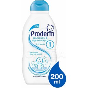 PRODERM ΣΑΜΠΟΥΑΝ & ΑΦΡΟΛΟΥΤΡΟ 0-12 ΜΗΝΩΝ 200ml *