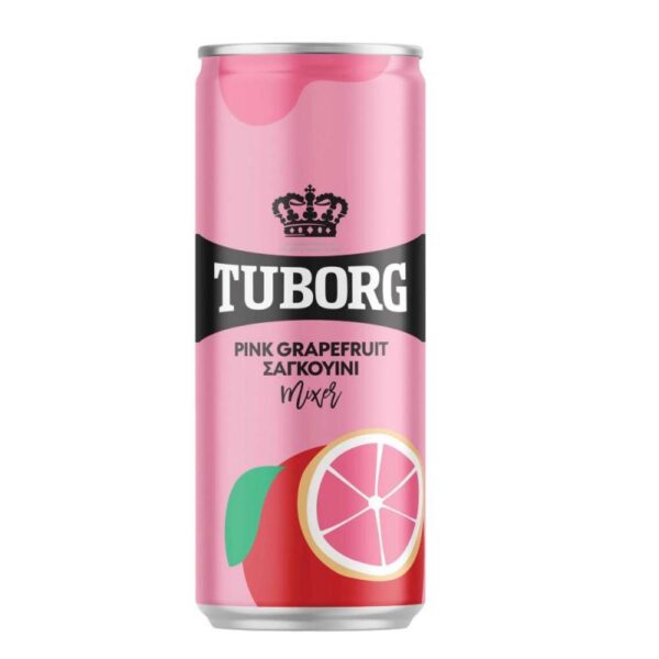 TUBORG 330ml PINK GRAPEFRUIT (ΣΕ 6ΑΔΑ) * - Image 1