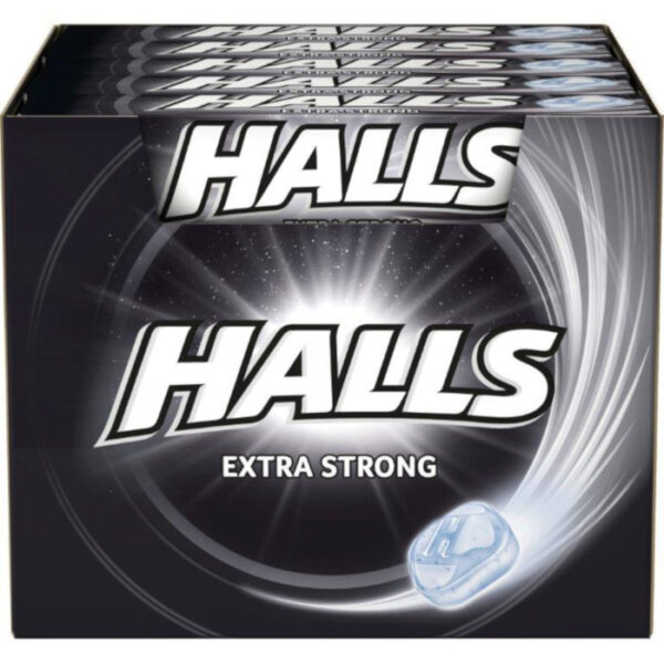 HALLS ΜΑΣΟΥΡΙ EXTRA STRONG (20*33,5gr) * - Image 1