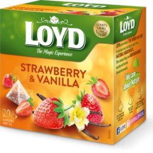 LOYD ΦΑΚΕΛΑΚΙΑ ΓΙΑ ΤΣΑΙ 20ΤΕΜ 40GR STRAWBERRY&VANILLA *