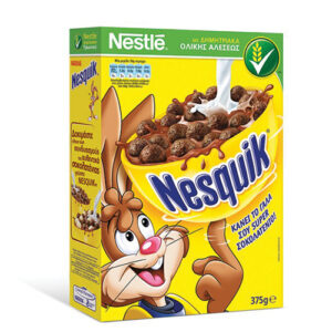 NESQUIK ΔΗΜΗΤΡΙΑΚΑ ΜΕ ΣΟΚΟΛΑΤΑ 375gr *