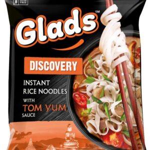 GLADS INSTANT RICE NOODLES 65GR TOM YUM SAUCE *