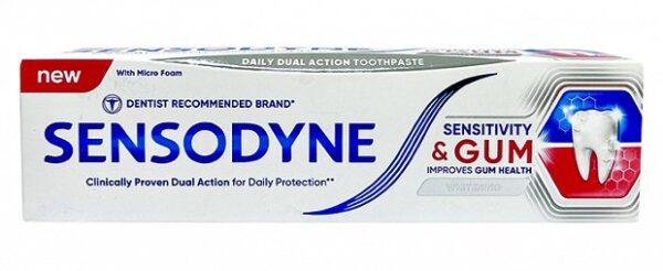 SENSODYNE 75ml SENSITIVE & GUM WHITENING * - Image 1