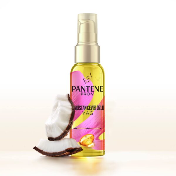 PANTENE ΛΑΔΙ ΜΑΛΛΙΩΝ ΜΕ ΕΚΧΥΛΙΣΜΑ ΚΑΡΥΔΑΣ 100ml * - Image 1