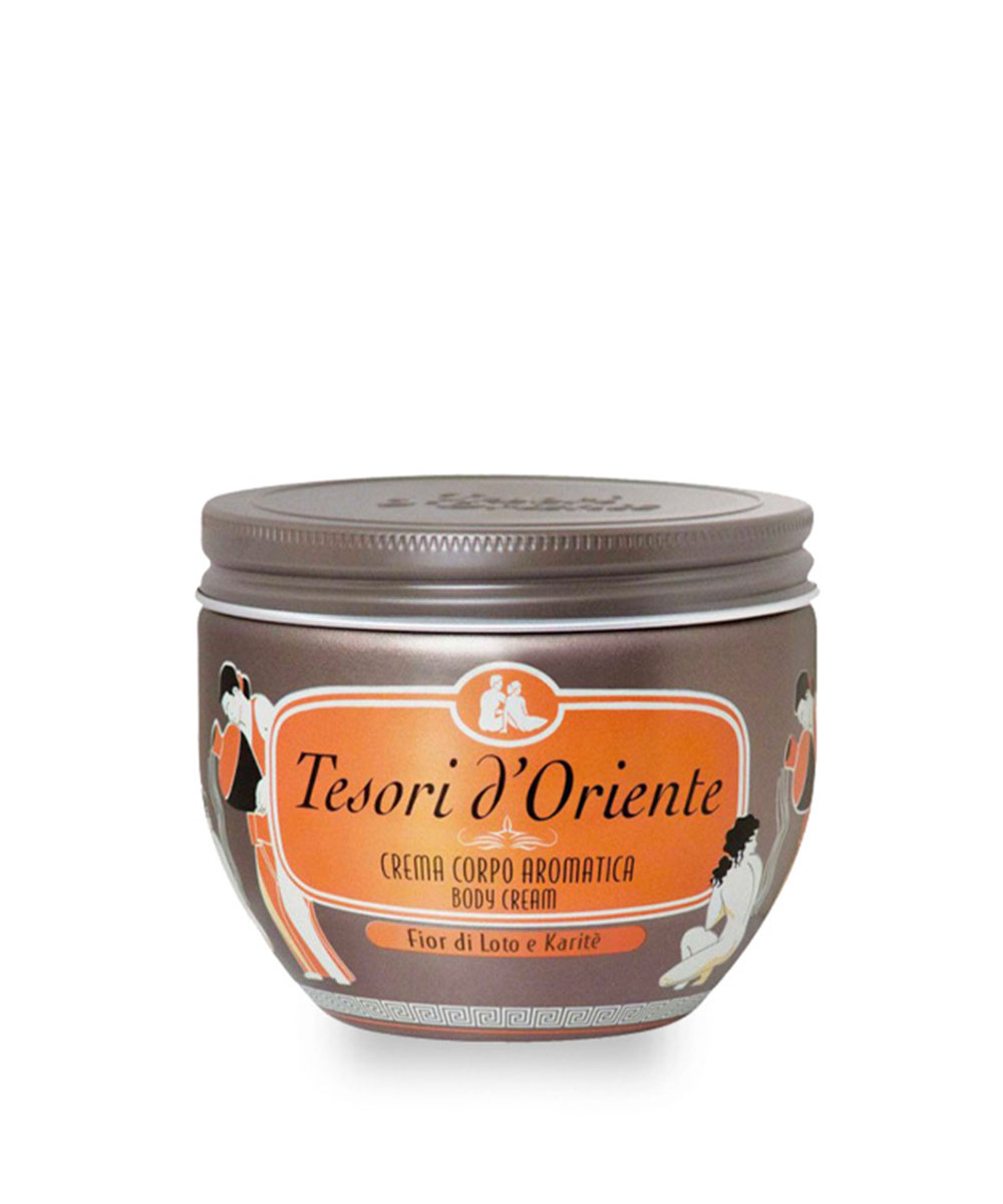 8008970003634 TESORI BODY CREAM 300ml FIOR DI LOTO E KARITE * - Image 1