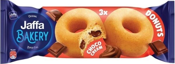 JAFFA BAKERY DONUTS CHOCO CREAM 3TEM * - Image 1
