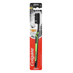 COLGATE ΟΔΟΝΤΟΒΟΥΡΤΣΑ DOUBLE ACTION CHARCOAL MEDIUM *