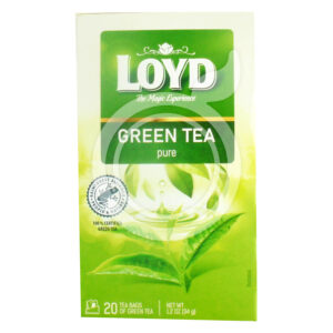 LOYD ΦΑΚΕΛΑΚΙΑ ΓΙΑ ΤΣΑΙ 20ΤΕΜ 34GR GREEN TEA PURE *
