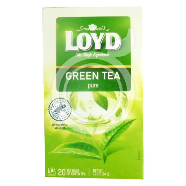 LOYD ΦΑΚΕΛΑΚΙΑ ΓΙΑ ΤΣΑΙ 20ΤΕΜ 34GR GREEN TEA PURE * - Image 1