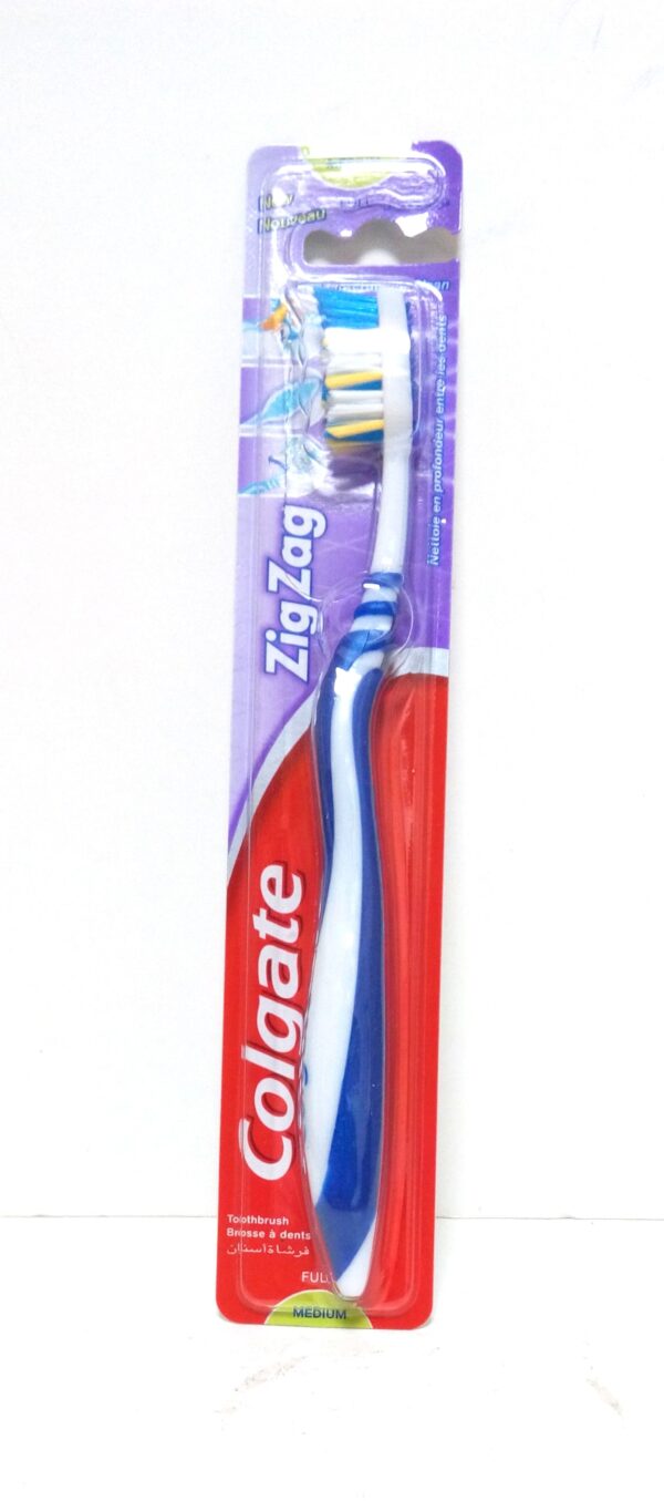 COLGATE ΟΔΟΝΤΟΒΟΥΡΤΣΑ ZIG-ZAG MEDIUM * - Image 1