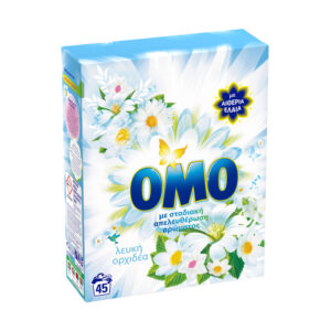 OMO ΣΚΟΝΗ ΠΛΥΝΤΗΡΙΟΥ ΛΕΥΚΗ ΟΡΧΙΔΕΑ 45μεζ. *