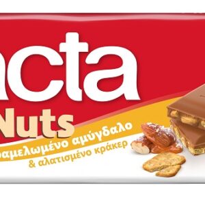 LACTA ΣΟΚΟΛΑΤΑ ΚΑΡΑΜ.ΑΜΥΓΔΑΛΟ ΚΑΙ ΚΡΑΚΕΡ 85gr *