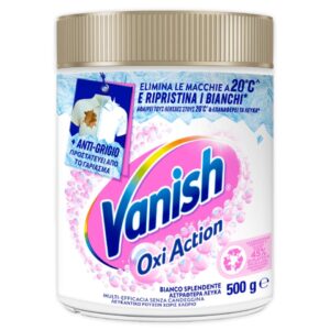 VANISH ΣΚΟΝΗ ΠΛΥΝΤHΡΙΟΥ 400GR+500GR OXI ACTION ΛΕΥΚΟ *