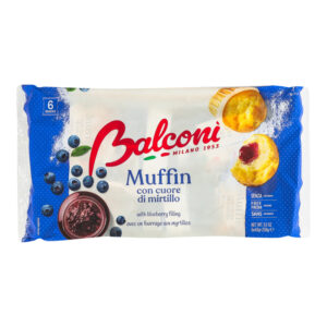BALCONI MUFFIN ΜΕ ΓΕΜΙΣΗ ΜΥΡΤΙΛΟ 6ΤΕΜ 240g *