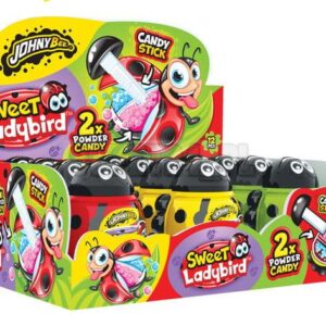 JOHNY BEE SWEET LADYBIRD 2 ΖΑΧΑΡΩΤΑ+ΠΑΙΧΝΙΔΙ DISPLAY 12ΤΕΜ *