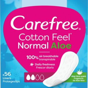 CAREFREE COTTON FEEL ALOE 56 ΣΕΡΒ/ΑΚΙΑ *