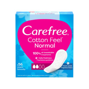 CAREFREE COTTON FEEL FRESH SENSE NORMAL 56 ΣΕΡΒ/ΑΚΙΑ *
