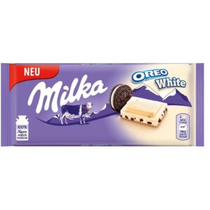 MILKA ΣΟΚΟΛΑΤΑ OREO WHITE 100gr - 22 *