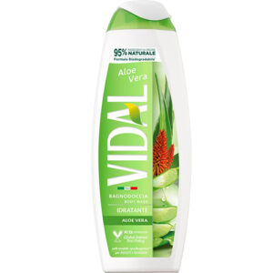 VIDAL ΑΦΡΟΛΟΥΤΡΟ 500ml ALOE VERA (ΑΣΠΡΟ) *