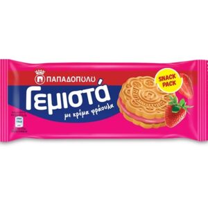 ΠΑΠΑΔΟΠΟΥΛΟΥ ΓΕΜΙΣΤΑ ΜΠΙΣΚΟΤΑ 58GR ΜΕ ΓΕΥΣΗ ΦΡΑΟΥΛΑ *
