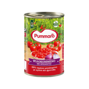 PUMMARO 400gr ΤΟΜΑΤΑΚΙ ΨΙΛΟΚΟΜΜΕΝΟ ΜΕ ΚΡΕΜΜΥΔΙ *